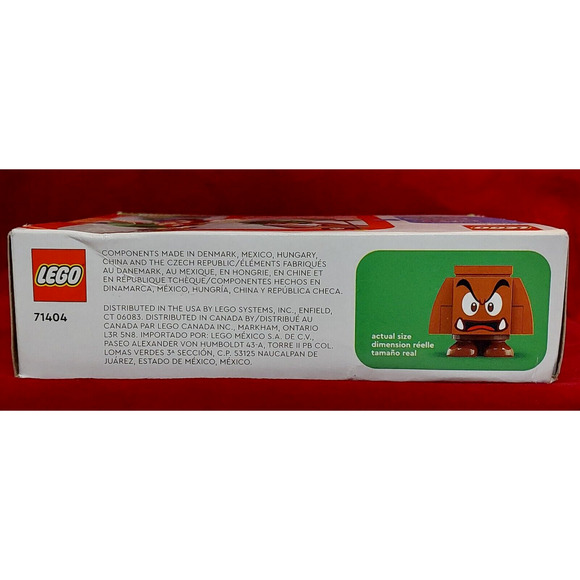 GOOMBA'S SHOE Super Mario LEGO Expansion Set #71404 NEW in Box Unopened! - Picture 8 of 14